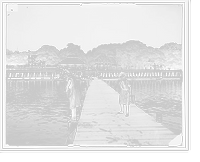The Bathing place, Manhansett i.e. Manhanset House, Shelter Island Classic, Antique Wall Art