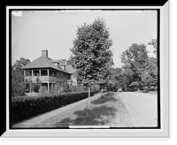 Lenox Street, Chevy Chase, Washington, D.C. i.e. Maryland, Vintage Print