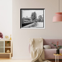 Lenox Street, Chevy Chase, Washington, D.C. i.e. Maryland, Vintage Print