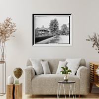 Lenox Street, Chevy Chase, Washington, D.C. i.e. Maryland, Vintage Print