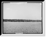 Historic Framed Print, Portland, Me., from South Portland - 3,  17-7/8" x 21-7/8"