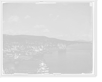 Lake George from Fort William Henry Hotel - 3 Classic, Historic Reproduction