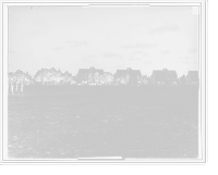 Historic Framed Print, U.S. Army barracks, Plattsburgh, N.Y.,  17-7/8" x 21-7/8"