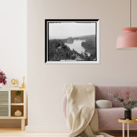 Sky Top and Lake Mohonk, N.Y. - 3, Antique Wall Art
