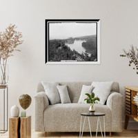 Sky Top and Lake Mohonk, N.Y. - 3, Antique Wall Art