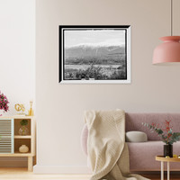 Presidential Range from Maine Central R.R., White Mountains, N.H, Historic Print