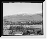 Presidential Range from Maine Central R.R., White Mountains, N.H. - 2, Vintage Wall Art