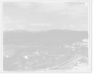 Historic Framed Print, Presidential Range from Mt. Pleasant House, White Mountains, N.H.,  17-7/8" x 21-7/8"
