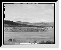 Historic Framed Print, Presidential Range from Mt. Pleasant House, White Mountains, N.H. - 3,  17-7/8" x 21-7/8"
