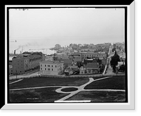 Historic Framed Print, Mackinac from the fort - 2,  17-7/8" x 21-7/8"
