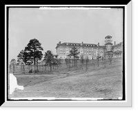 Historic Framed Print, Hampton Terrace [Hotel], Augusta, Ga. - 2,  17-7/8" x 21-7/8"