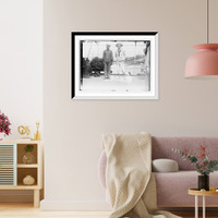 Historic Framed Print, Dutch sailors aboard deck of "Utrecht",  17-7/8" x 21-7/8"