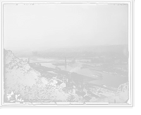 Historic Framed Print, Pittsburgh, Pa., from Mt. Washington - 4,  17-7/8" x 21-7/8"
