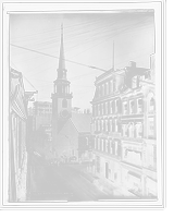 Historic Framed Print, Old South Church [Old South Meeting House], Boston,  17-7/8" x 21-7/8"