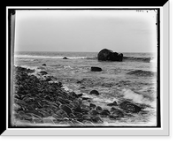 Old Man's Face, Point Judith, Narragansett, R.I, Vintage Wall Art