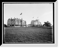 Historic Framed Print, The Frontenac and annex, Round Island, N.Y.,  17-7/8" x 21-7/8"