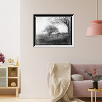 Historic Framed Print, View near Basking Ridge, N.J.,  17-7/8" x 21-7/8"