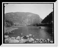 Delaware Water Gap from New Jersey side, Vintage Wall Art
