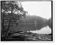 Lake Lenape, Delaware Water Gap, Vintage Poster