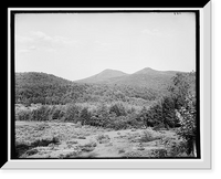 Historic Framed Print, Mt. Kiarsarge [i.e. Mount Kearsarge] from Little Thorn Hill, North Conway, White Mountains,  17-7/8" x 21-7/8"