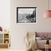 Historic Framed Print, Dome of Mount Pleasant, Presidential Range, White Mountains,  17-7/8" x 21-7/8"