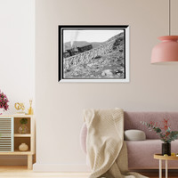 Jacob's ladder, Mt. Washington Ry., White Mts., New Hampshire, Antique Print