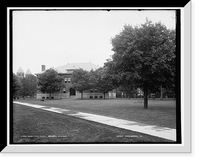 Historic Framed Print, Tappan Hall, U[niversity] of M[ichigan], Ann Arbor, Michigan,  17-7/8" x 21-7/8"