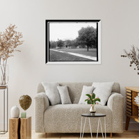 Historic Framed Print, Tappan Hall, U[niversity] of M[ichigan], Ann Arbor, Michigan,  17-7/8" x 21-7/8"