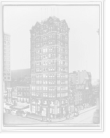 Historic Framed Print, West End Trust Co. Building, Philadelphia,  17-7/8" x 21-7/8"