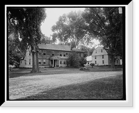 Old Fray sic House, Deerfield, Mass., built in 1698, Antique Wall Art