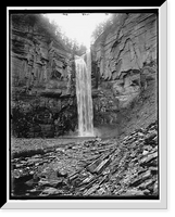 Historic Framed Print, Taughannock Falls, N.Y. - 4,  17-7/8" x 21-7/8"