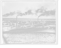 Solvay Process Co.'s works, Syracuse i.e. Solvary, Vintage Print