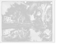 Historic Framed Print, The Canal near Shickshinny, Pa.,  17-7/8" x 21-7/8"