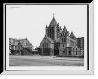 Historic Framed Print, Trinity Church, Boston - 2,  17-7/8" x 21-7/8"