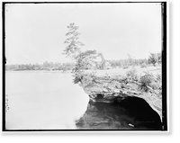 Shore of Lake Huron, Pointe aux Barques Classic, Vintage Wall Art