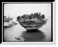 The Thumb Nail & Turnip Rock, Pointe aux Barques, Historic Reproduction