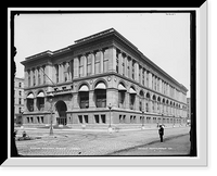 Historic Framed Print, Chicago Public Library - 2,  17-7/8" x 21-7/8"