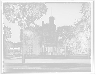 Historic Framed Print, Residence of Mr. Potter Palmer, Chicago, Ill.,  17-7/8" x 21-7/8"