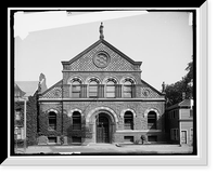 Public library, Portland, Me, Vintage Print