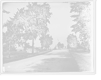 Historic Framed Print, On the western promenade, Portland, Maine,  17-7/8" x 21-7/8"
