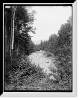 Historic Framed Print, Ammonoosuc and Mt. Clay, Mt. Pleasant Farm, White Mountains, The,  17-7/8" x 21-7/8"