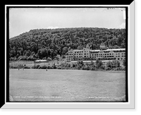 Historic Framed Print, Mount Pleasant golf links, tee no. 1 from tee no. 2,  17-7/8" x 21-7/8"
