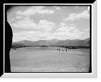 Mount Pleasant golf links, Presidential Range from Green No. 4, Antique Wall Art