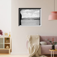 Mount Pleasant golf links, Presidential Range from Green No. 4, Antique Wall Art