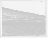 Historic Framed Print, Mount Pleasant golf links, Mt. Pleasant House and seventh green from tee no. 7,  17-7/8" x 21-7/8"