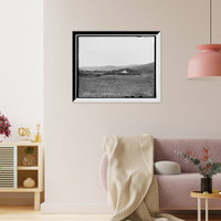 Historic Framed Print, Mount Pleasant golf links, towards eighth green from tee no. 8,  17-7/8" x 21-7/8"