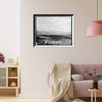 Presidential Range from Cruft's Ledge, Bethlehem, White Mountains, Antique Wall Art