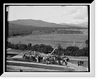 Historic Framed Print, Golf at Mount Pleasant House, White Mountains - 4,  17-7/8" x 21-7/8"