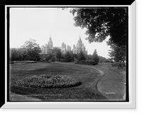 Parliament bldgs., from Major i.e. Major's Hill Park, Ottawa - 2, Antique Wall Art