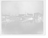 Historic Framed Print, C. & B. Line freight docks, Buffalo, N.Y.,  17-7/8" x 21-7/8"